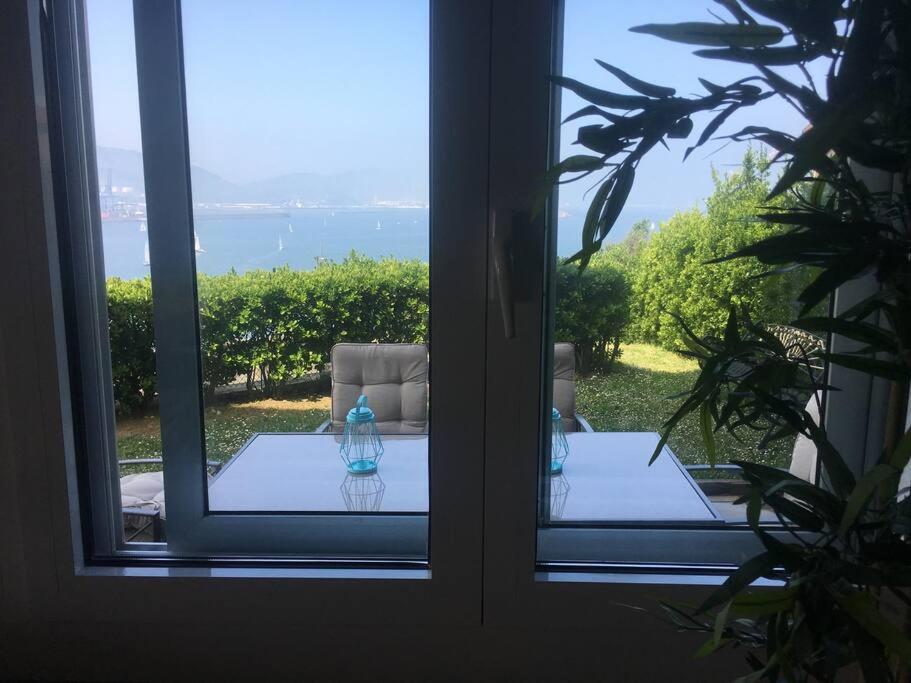 Flat With 160 M Of Garden, Sea Views Bilbao-Getxo Apartment Exterior foto