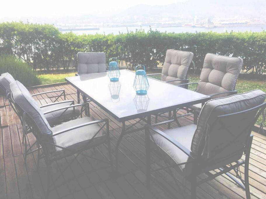 Flat With 160 M Of Garden, Sea Views Bilbao-Getxo Apartment Exterior foto